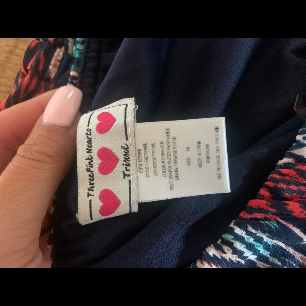 STRAPLESS MULTI COLOR DRESS - Picture 3 of 4